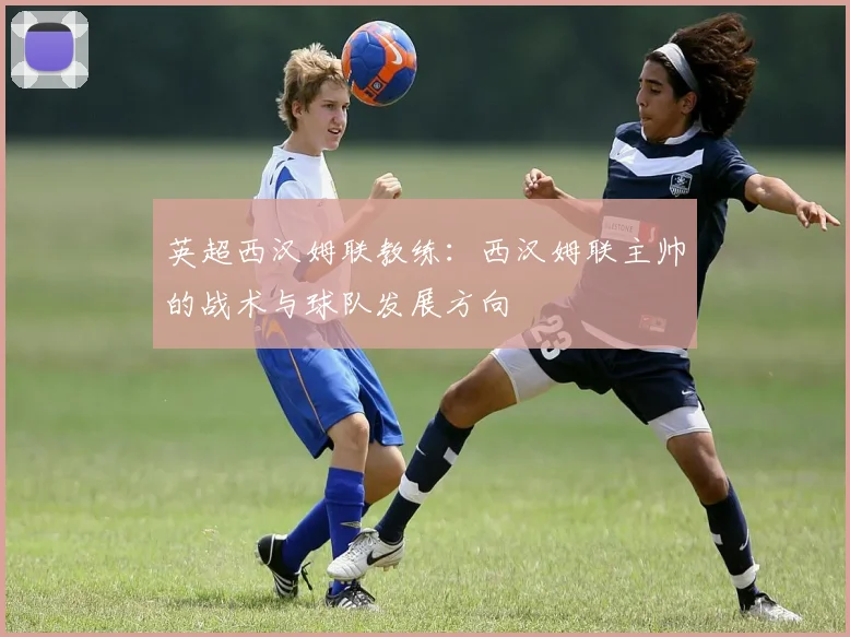 英超西汉姆联教练：西汉姆联主帅的战术与球队发展方向
